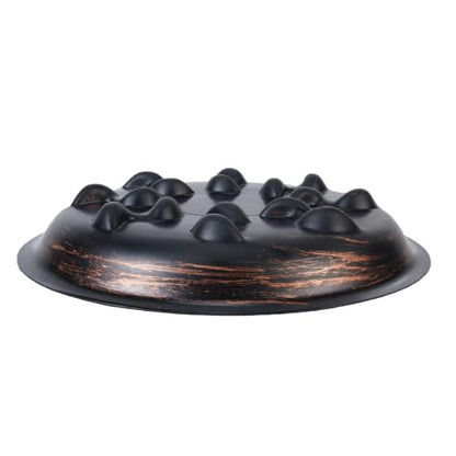 4 Pack Heavy Duty Antique Bronze Plant Saucer Sturdy Pot Tray Plant Drip Trays Drip Trays for pots,Plant Water Catcher Tray,Flower Pot Saucer Water Drainage Tray Floor Protector (10 INCH) - size: 4PK 10 inch Bronze