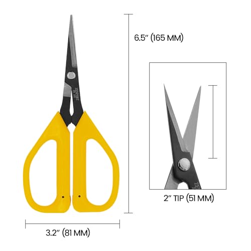 Zenport ZS109 Scissors, Garden/Fruit/Grape, 6.5-Inch Long