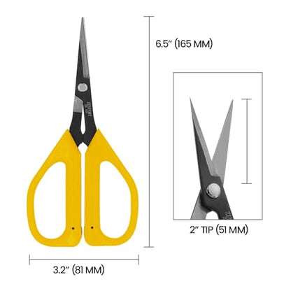 Zenport ZS109 Scissors, Garden/Fruit/Grape, 6.5-Inch Long