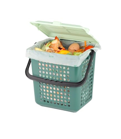 bioMat 2.6 Gallon Compostable Food Scrap Bags, 50 Count - size: 25 Count (Pack of 2), style: 2.6 Gallon
