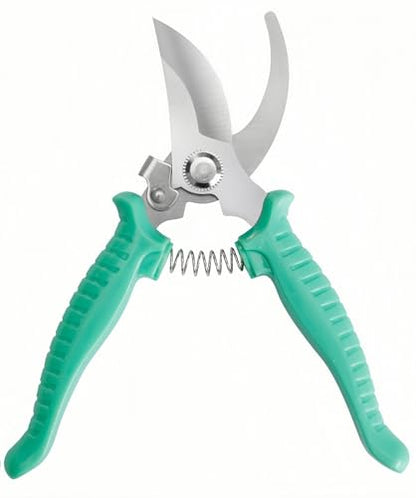 Pruning Shears 3MM, Garden Shears 7.5" Professional Stainless Steel Pruning Shears for Gardening, Sharp Handheld Heavy Duty Garden Hedge Clippers/Scissors Pruners Tools