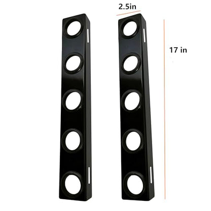 Landscape Hand Trailer Rack for Law Equipment, 5 Holes Hand Tool