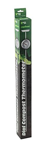 Luster Leaf 1630 Rapitest Dial Soil Thermometer, Stainless Steel, Pack of 1