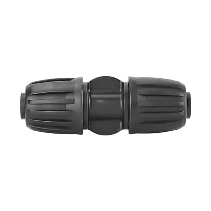 QRITY 1/2 Inch Drip Irrigation Fittings Lock Barbed Straight Connectors - size: C