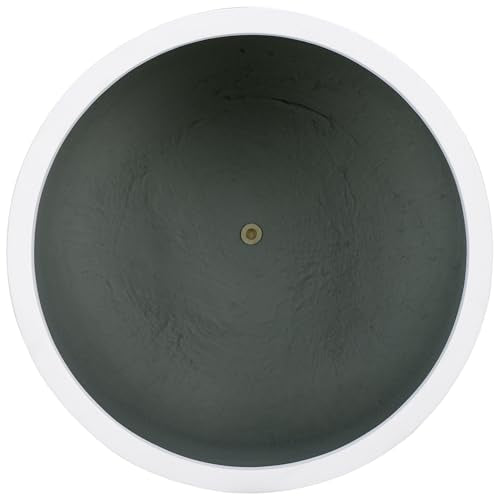 SAFAVIEH Outdoor Nardo Concrete Planter Pot, 22.8" White PAT1531C - color: White