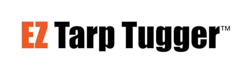 EZ Tarp Tugger - All In One Comfort Grip, Carabineer & Stake – Quick Attach Carabineer Hooks To All Standard Tarps – Stakes Securely In Ground In Windy Conditions - Set of 2 - size: 12 inches x 6 inches