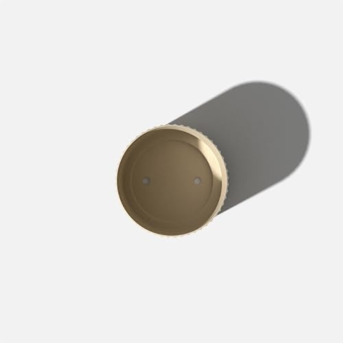 Veradek Demi Series Planter - Large Round Outdoor Planter - color: Sand, size: 12 inch - 2 Pack