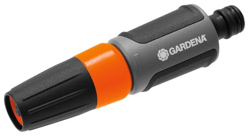 GARDENA Cleaning Nozzle: Water nozzle with infinitely adjustable jet, for cleaning and spraying, water stop, frost protection, packaged (18300-20) - style: Cleaning Nozzle