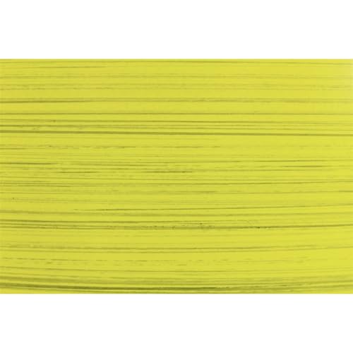 Garden Elements Indoor/Outdoor Glazed Brushed Happy Plastic Planter, Large, Bright Yellow, 15" - color: Bright Yellow