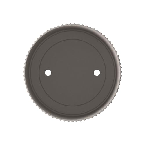 Mayne Haven 14in Round Fluted Modern Planter, Chai - color: Chai, size: 14in