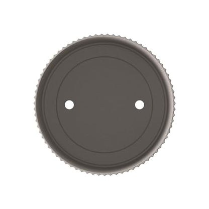 Mayne Haven 10in Round Fluted Modern Planter, Chai - color: Chai, size: 10in