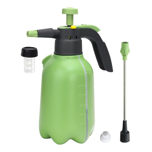 0.5 Gallon Hand Pump Sprayer with 2 Adjustable Nozzle