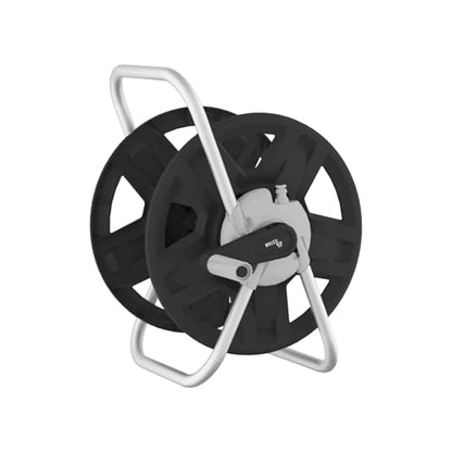 Water Hose Reel,Holds 60-80 Ft of 5/8" Hose - color: Black