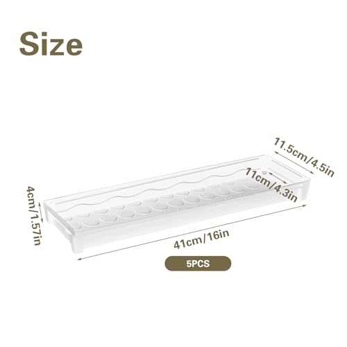 5 PCS Plastic Plant Tray Saucer, Rectangular Windowsill Plant Drainage Stand for Indoors Outdoor, White Water Drip Tray for Succulent Pot Planter, 16 x 4.5 x 1.6 Inch - color: White