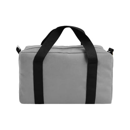 Small Tool Bag, Close Top Wide Mouth Tool Organizer Bag, Large Tool Bags - color: Gray, size: 16 Inch