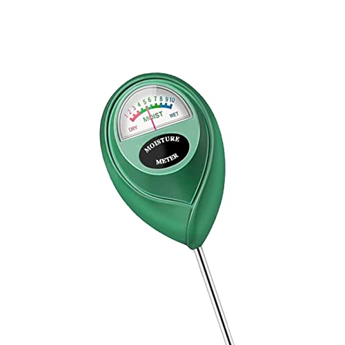 Soil Moisture Meter, Plant Water Meter Soil Meter Moisture Sensor Hygrometer for Indoor Outdoor Plant Care,No Battery Needed(Green) - color: Green