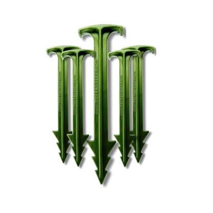 4-Inch Biodegradable Stakes, Pack of 500 - Superior Holding Power Stakes, Sod Staples for Weed Fabric, Eco-Friendly Garden Support Pegs & Fabric Pins, Netting,Turf, Landscaping and Gardening
