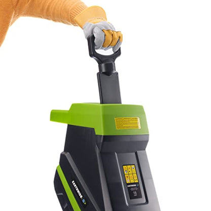Earthwise GS015 15-Amp Electric Corded Chipper/Shredder with Collection Bag - style: 15-Amp, 8:1 Thick Mulch Ratio