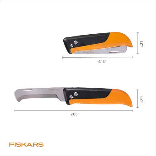 Fiskars Folding Produce Knife, Gardening Tool for Harvesting Vegetables - style: Folding Harvest Knife