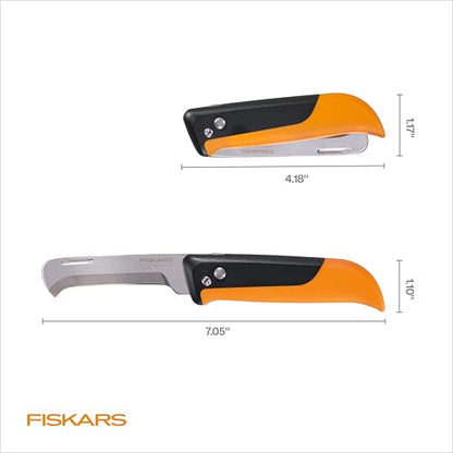 Fiskars Folding Produce Knife, Gardening Tool for Harvesting Vegetables - style: Folding Harvest Knife
