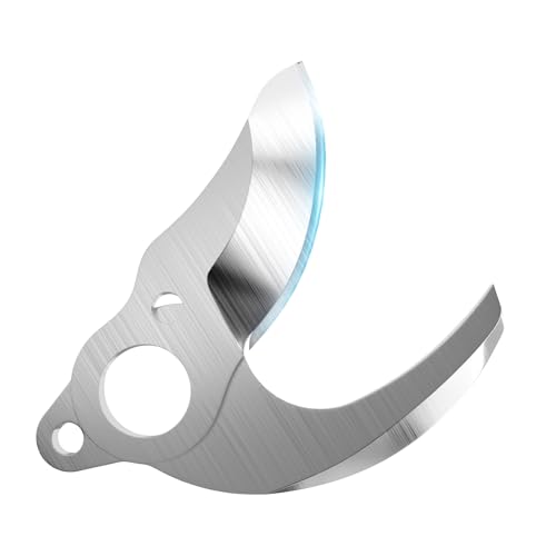 Electric Pruning Shears Replacement Blade, SK5 High-Carbon Steel Blade, 0.8"-1.5" Cutting Diameter - color: Silver