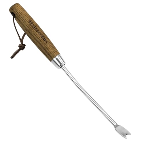 Haliaeetus Hand Weeder Tool, 13'' Weed Puller Tool for Reaching the Root