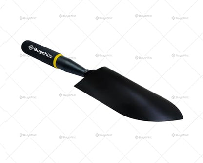 Gardening Hand Trowel – Heavy Duty Carbon Steel with Rubberized Grip, Ideal for Soil Digging, Planting & Transplanting