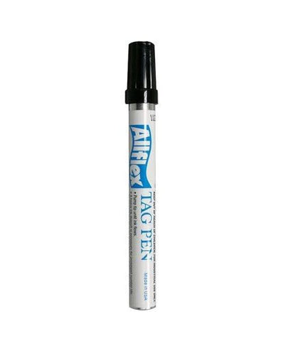 Allflex Tag Marking Pen Black Comes with Fine and Broad Tips - 2 Pack
