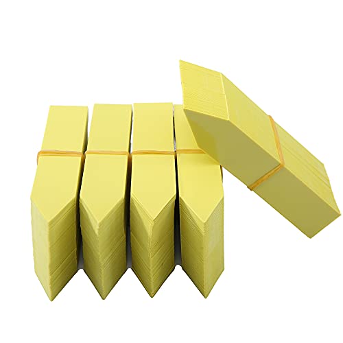 MIHEY 1000 Pcs Plant Tags and Labels - Plastic Waterproof Garden Markers - color: Yellow