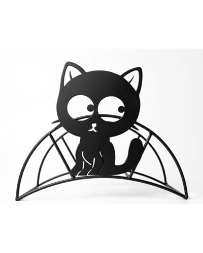 Cat Hose Hanger Wall Mount Heavy Duty 125'5/8"﻿Animal Garden Hose Holder - color: Cute Cat