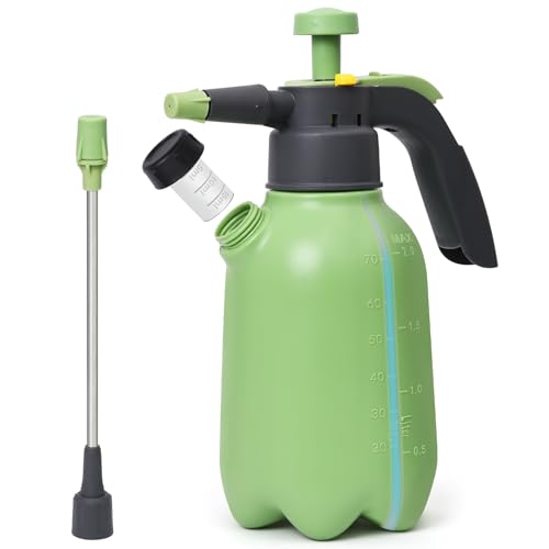 T4U Pump Sprayer 0.5 Gallon, Hand Pressure Spray Bottle for Plants