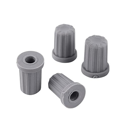 60 Pcs 1/4 Inch Barbed Connector End Caps - size: 1/4 Inch End Cap