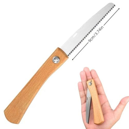 Multifunctional Mini Folding Hand Saw SK5 Carbon Steel, Portable Handheld Tree Pruning Saw, Suitable, 1Pc - color: 1pc