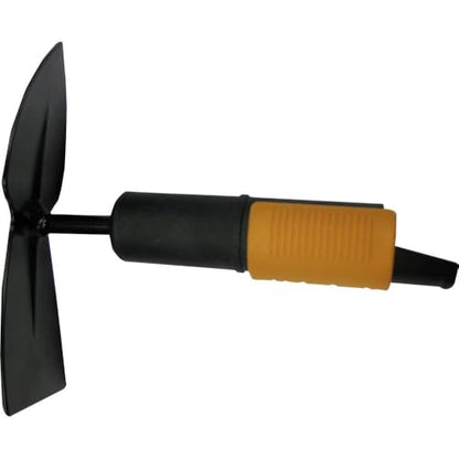 Fiskars QuikFit Double Scraper Hoe, Tool Head, Length: 18.5 cm, Steel Head, Black/Orange, 1000734 - style: Scrapper Hoe, Pointed