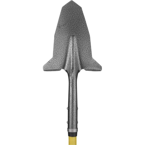 Spear Head Spade SHLF2 58" Garden Spade Shovel - Digging Shovel with a 9" x 11" Beveled Blade, Steel-Reinforced Fiberglass Long Handle & 2 Cushioned Grips - Digging Spade for Gardening