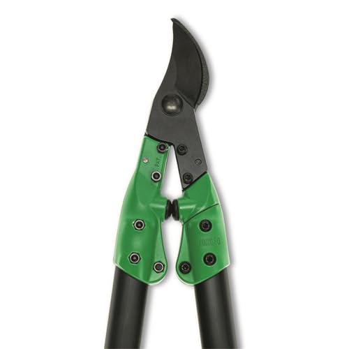 Hooyman Forged Loppers and Ratchet Pruner with Heavy Duty Steel Construction, Ergonomic No-Slip H-Grip Handles, and Blade Lock for Gardening, Land Management, Yard Work, Trimming, Pruning, and Outdoor - style: Forged Loppers