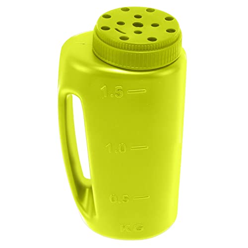 Hand Shaker Spreader, Green, 2L Plastic Salt and Seed Spreader - color: Green