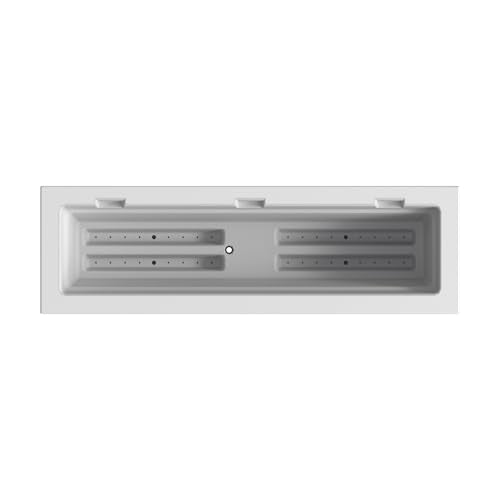 Mayne Fairfield 36in Self-Watering Rectangular Window Box Planter, White - color: White, size: 36in