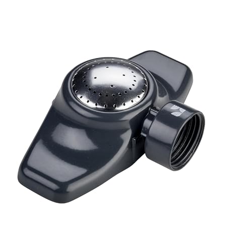 Metal Spot Sprinkler 400003 – Wide & Even Coverage up to 30 ft, Circle Pattern Gentle Water Flow, Easy-to-Use, Decorative Durable Build for Lawn, Yard & Garden, by New England Garden Tools