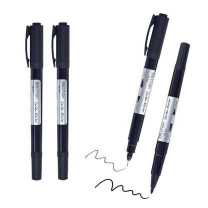 2 Pack Garden Markers Permanent Markers Black For Garden Plant Labels