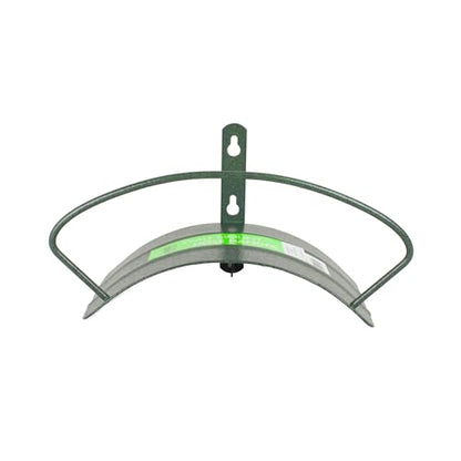 Yard Butler Heavy Duty Wall-Mounted Hose Hanger - Classic Design, Green - color: Weathered Green, size: 5/8"