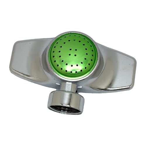 Rocky Mountain Goods Circle Metal Spot Sprinkler for Lawn/Garden - Covers up to 30 ft Diameter Area - Ideal for Small to Medium Lawn Watering - size: Circle