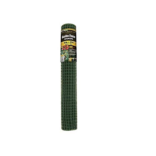 YARDGARD – 1 Inch Mesh Plastic Garden Fence – 24 Inches by 25 Feet – Green High‑Strength Plastic Mesh – for Garden Protection | Landscape Barriers | Animal Control