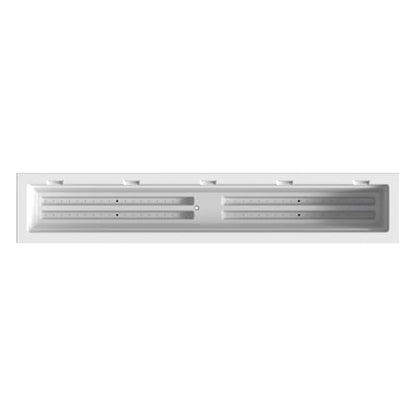 Mayne Fairview 60in Self-Watering Rectangular Window Box Planter, White - color: White, size: 60in
