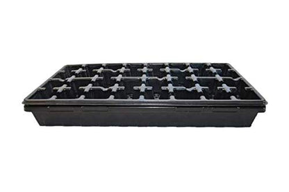 Bootstrap Farmer 32 Cell Trays (10 Pack) - 2 Inch Square Inserts for 1020 Flats, Heavy-Duty Reusable Plastic for Seed Starting & Propagation - size: 10 Cell Trays