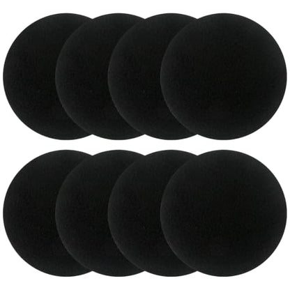 Charcoal Filters for Kitchen Compost Bin, 8Pcs Compost Filters for Countertop Bin Pail Replacement, Activated Charcoal, Round 7.25 Inch