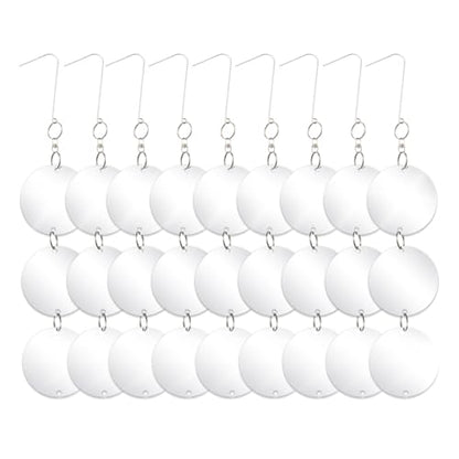 OFFO Reflective Bird Scare Discs Set, 27 PCS Double-Sided Reflective Devices for Outside, Bird Reflectors to Keep Pigeon and Woodpecker Away from Garden or Yard, Porch, Outdoor