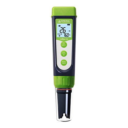 Apera Instruments AI103G GroStar Series GS3 EC/500ppm/700ppm Pen Tester Kit with Replaceable Titanium EC Probe for Hydroponics Water Quality Testing, Gen II - style: EC/ppm