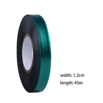 2 Rolls Stretch Tie Tape Garden Tie Green Thick Plant Ribbon for Indoor Outdoor Patio Plant Tree, Branches, Climbing Planters, Flowers, 0.5 Inch Wide by 150 Feet Long - size: 0.5 Inch