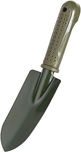 3 in 1 Garden Tool Shovel for Digging Gardening Trowel for Lawn Planting Alloy Spade Plastic Handle Anti Slippery - color: Trowel Rake Set